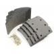 Накладки тормозные передние Хино 500 (на ось) GH8 R22.5 <HENGTONG BRAKE>